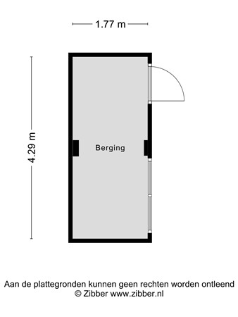 Floorplan - Doctor H. Mollerstraat 51, 5683 HP Best